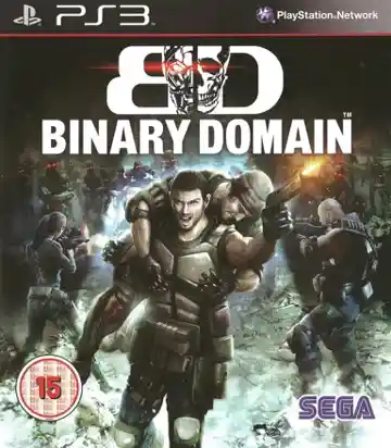 Binary Domain (USA) (v1.01) (Disc) (Update) box cover front